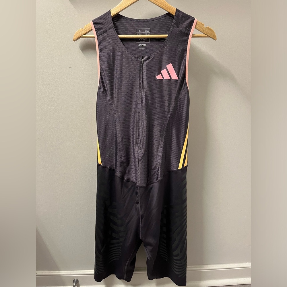 Adidas Speed Suit Pro Elite Rheon Men’s Sleeveless Running Track 2024 [IN1132]